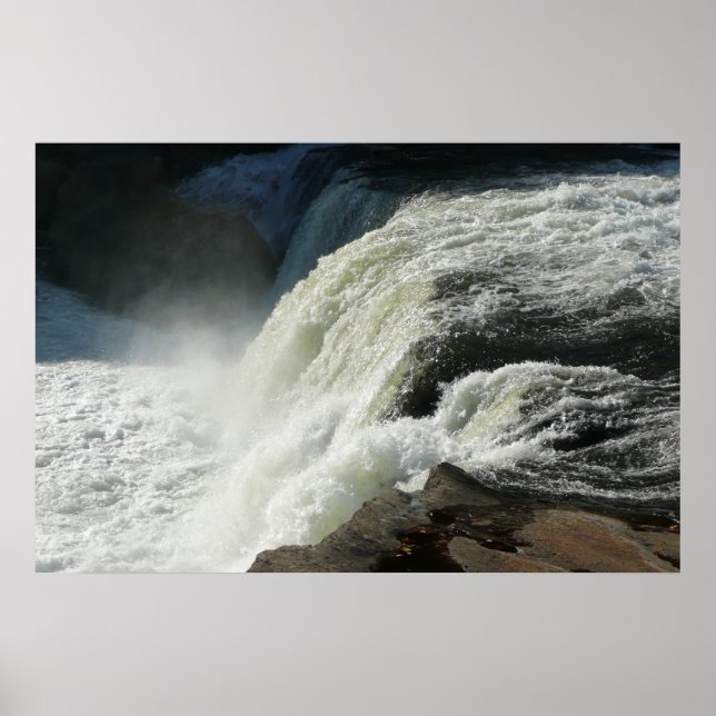 Ohiopyle Falls in Pennsylvania Poster (Front)