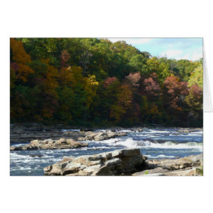 Ohiopyle River Rapids in Fall Pennsylvania Autumn