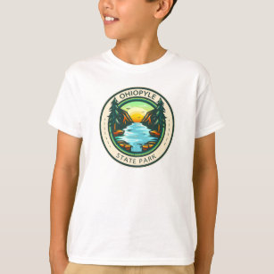 Ohiopyle State Park Pennsylvania Badge T-Shirt