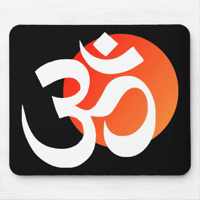 Ohm-black Mouse Pad (Front)