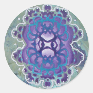 ohm classic round sticker