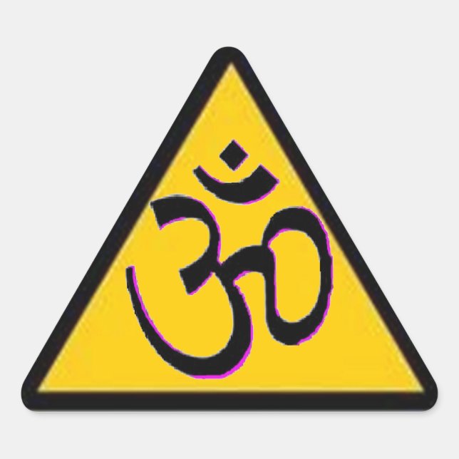 Ohm Crossing Triangle Sticker (Front)