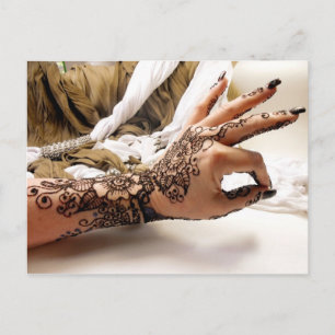 Ohm Henna Postcard