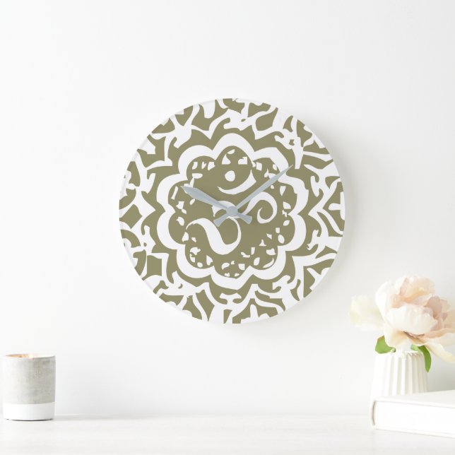 Ohm Wall Art Clock (Home)