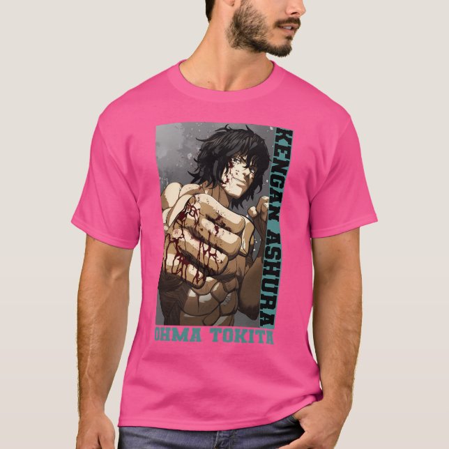 Ohma Tokita - Kengan Ashura T-Shirt (Front)