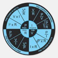 Ohm's Law - Black and Blue