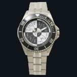 Ohm's Law Watch- Black and White  Watch<br><div class="desc">Ohm's Law Watch- black and white dial.</div>