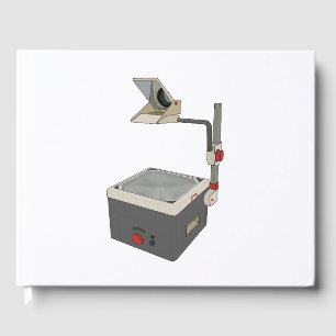 OHP 80s 90s Overhead Projector Guest Book