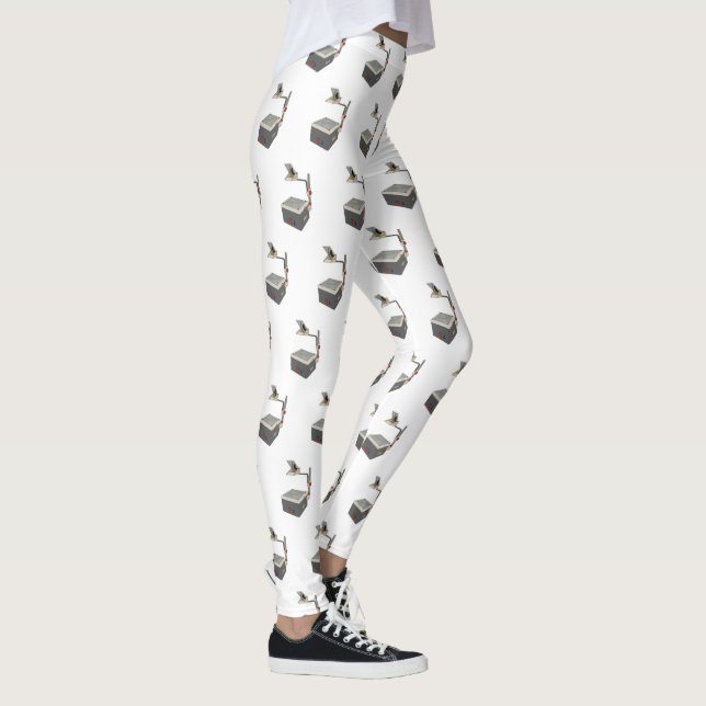 OHP 80s 90s Overhead Projector Leggings (Right)
