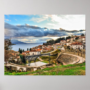Ohrid, N. Macedonia Poster