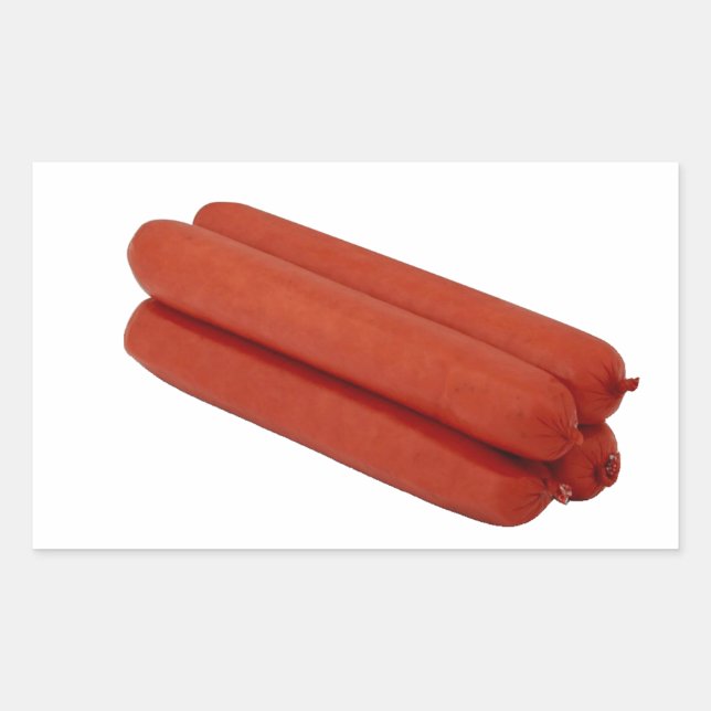 Oi Oi Saveloy Rectangular Sticker (Front)