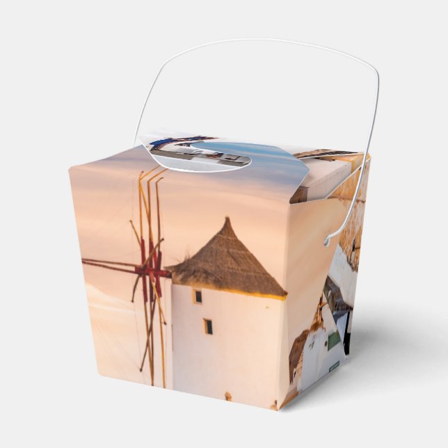 Oia Santorini Favour Box (Front Side)