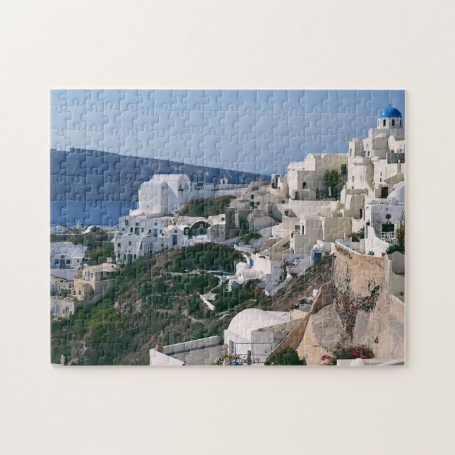 Oia, Santorini, Greece Jigsaw Puzzle (Horizontal)