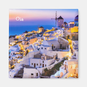 Oia, Santorini Greece Magnet
