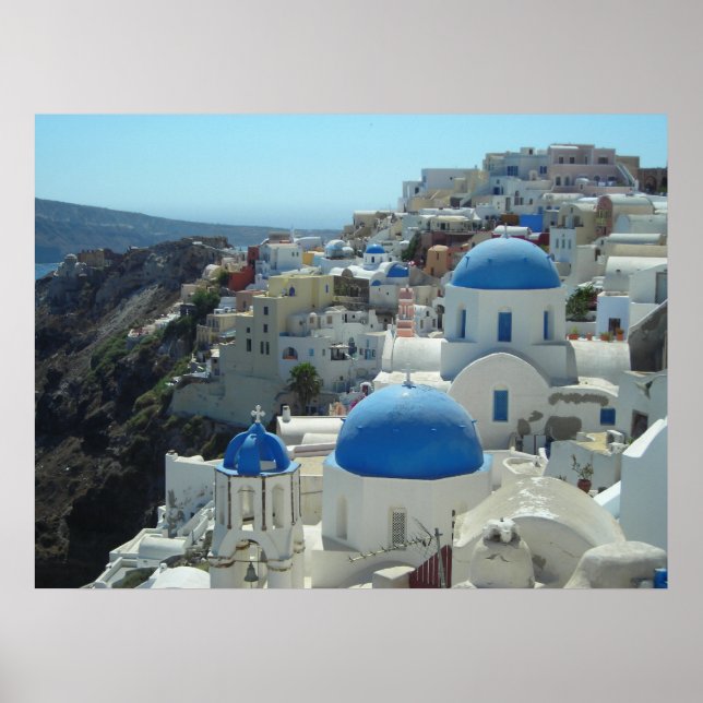 Oia, Santorini Poster (Front)