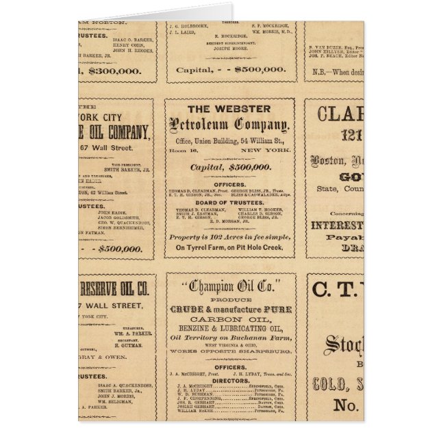 Oil Advertisements (Front)
