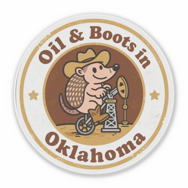 Oil & Boots_ Oklahoma Vintage Artwork (Front)