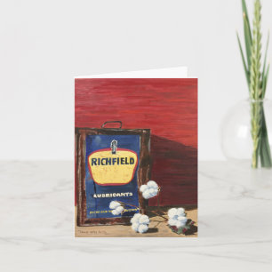 Oil & Cotton Card