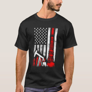 Oil Field For Oilfield Drilling T-Shirt