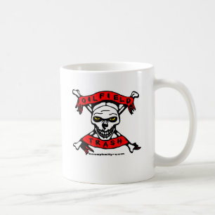 Oil Field Trash Skull & Crossbones Mug