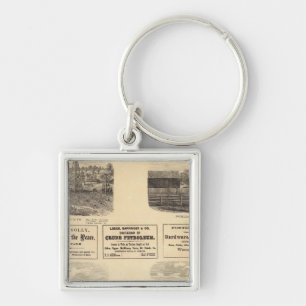 Oil fields, residence key ring