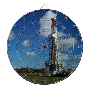 Oil Gas Rig Drilling Dart Board