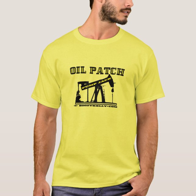 Oil Jack,Oil Patch T-Shirt,Derrickman Gift,Oil T-Shirt (Front)