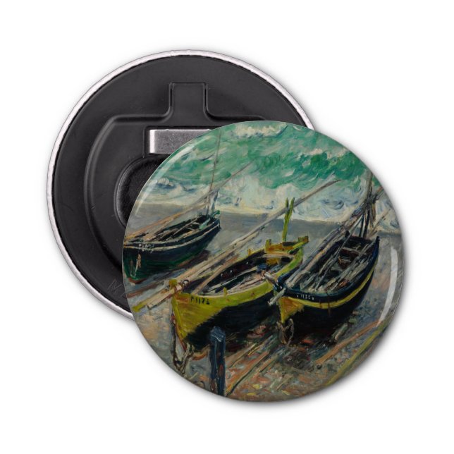 Oil On Canvas Artistic Claude Monet Bottle Opener (Front)