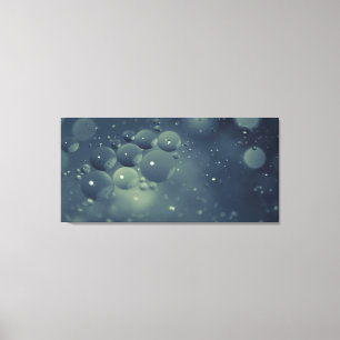 Oil on water canvas print