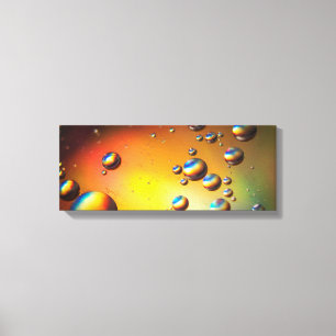 Oil on water canvas print