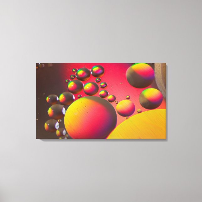Oil on water canvas print (Front)
