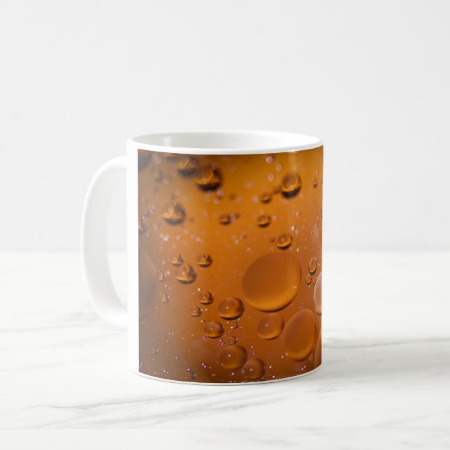 Oil on water coffee mug (Front Left)
