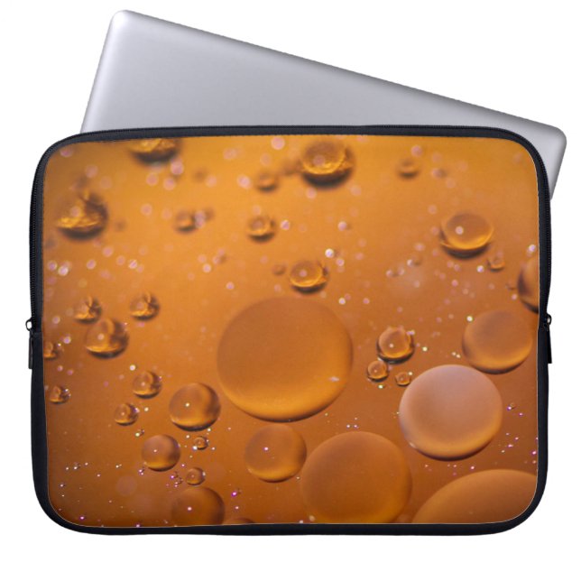 Oil on water laptop sleeve (Front)