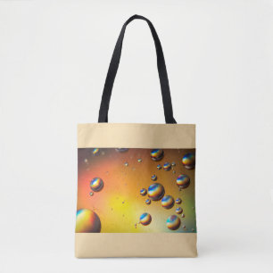 Oil on water tote bag