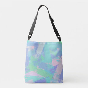 oil paint texture crossbody bag