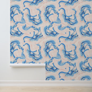 Oil Paint Watercolor brush strokes Wallpaper