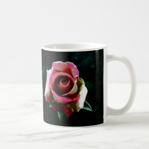 Oil Painted Rose Coffee Mug