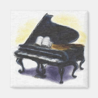 Oil Painting : My Piano Magnet
