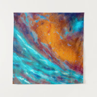 Oil painting on canvas. Abstract art background. F