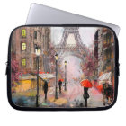 oil painting on canvas, street view of Paris. Artw