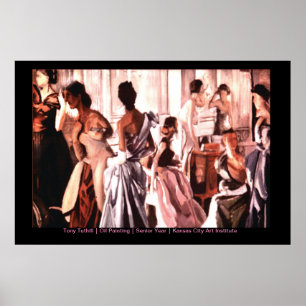 Oil Painting Poster