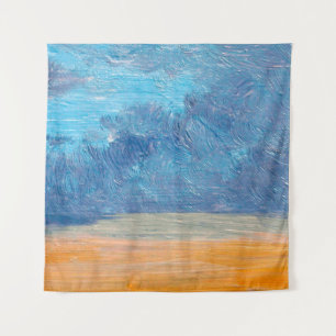 Oil paintings landscape. Fine art. abstract,art,ba Tapestry