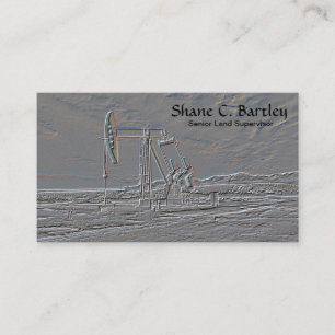 Oil Pumping Unit Business Card
