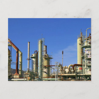 Oil Refinery Postcard