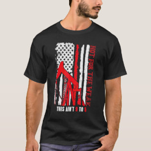 Oil Rig Us Flag Oilfield Industry Oilman T-Shirt