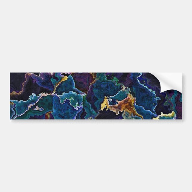 Oil Slick  Bumper Sticker (Front)