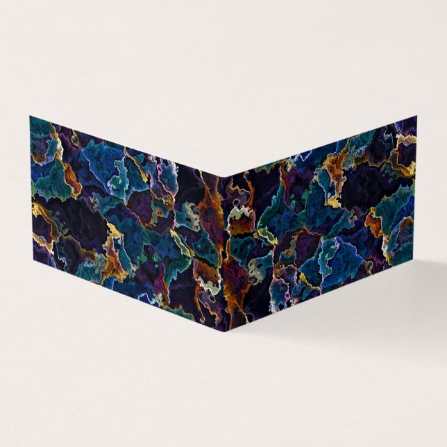 Oil Slick  Business Card (Outside)