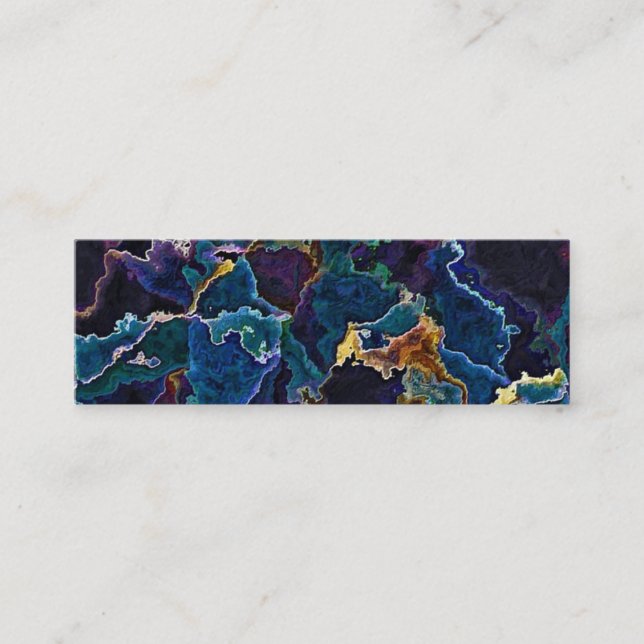 Oil Slick  Business Card (Front)