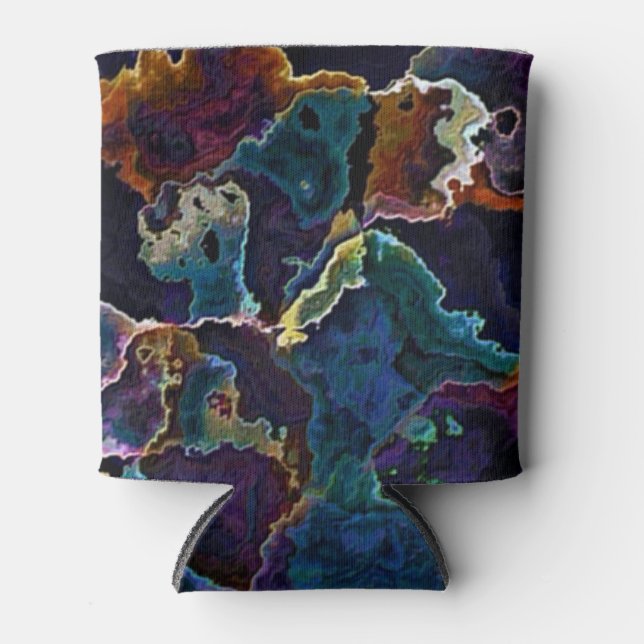 Oil Slick  Can Cooler (Front)