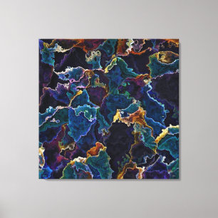 Oil Slick  Canvas Print